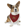 Royal Crown Pet Bandana Collar - I Am Royalty (Dark Red) - DarzyStore