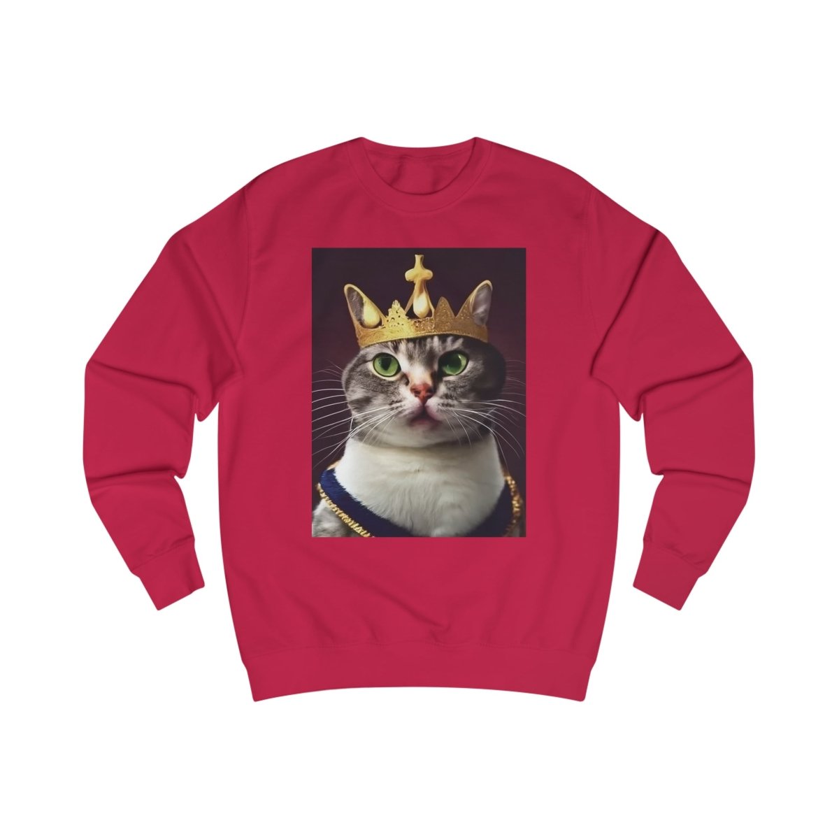 Royal Cat Men's Sweatshirt - Style B - DarzyStore