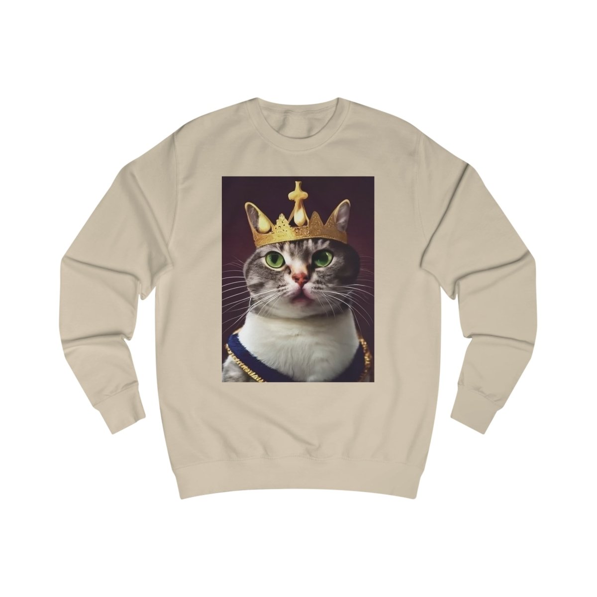 Royal Cat Men's Sweatshirt - Style B - DarzyStore