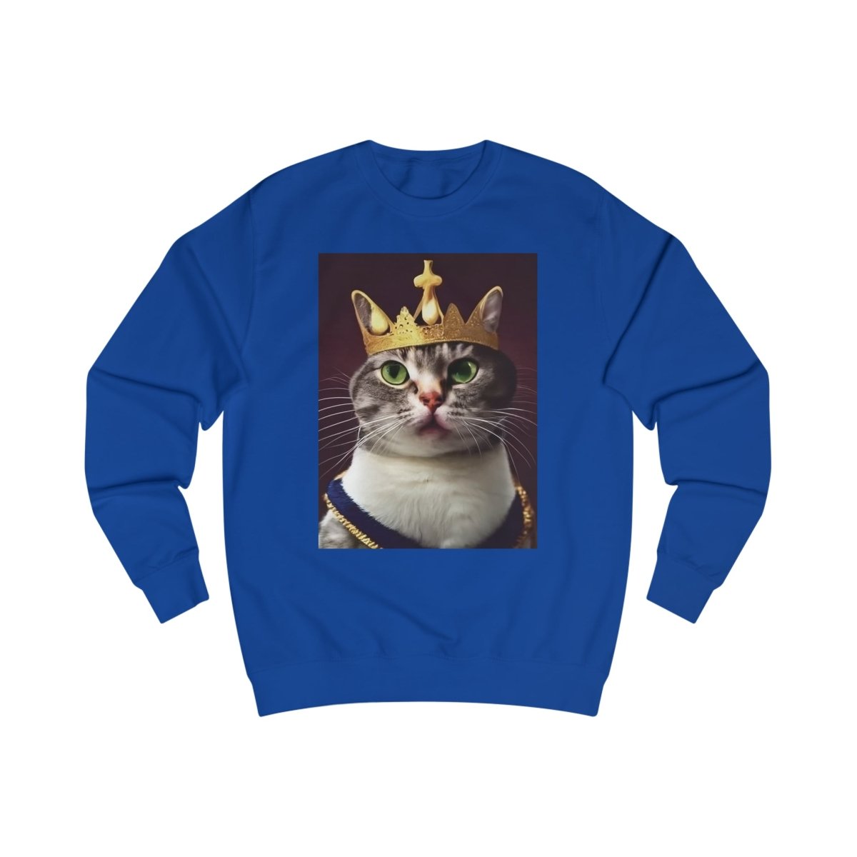 Royal Cat Men's Sweatshirt - Style B - DarzyStore