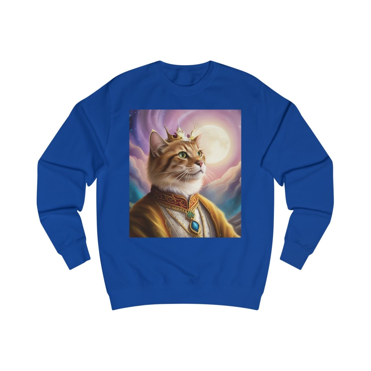 Royal Cat Men's Sweatshirt - Style D - DarzyStore