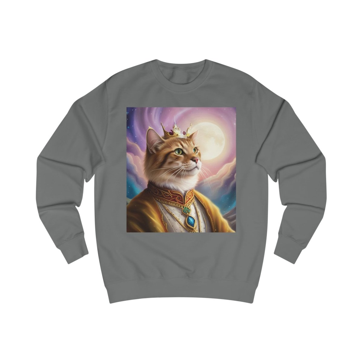 Royal Cat Men's Sweatshirt - Style D - DarzyStore