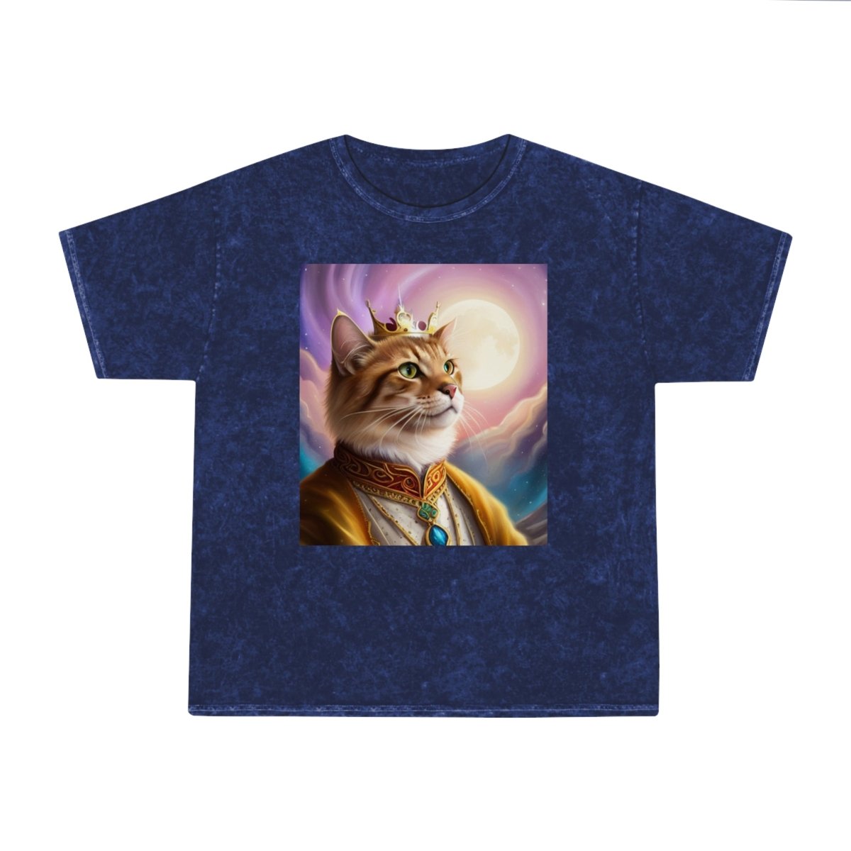 Royal Cat Mineral Wash T-Shirt - Style D - DarzyStore