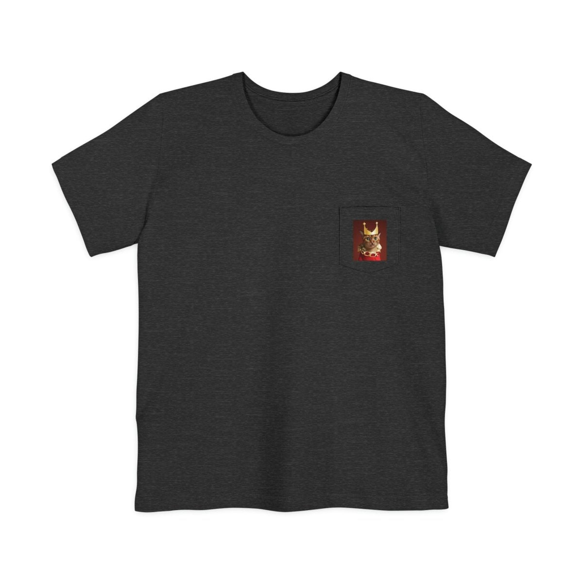 Royal Cat Pocket T-shirt - Style A - DarzyStore