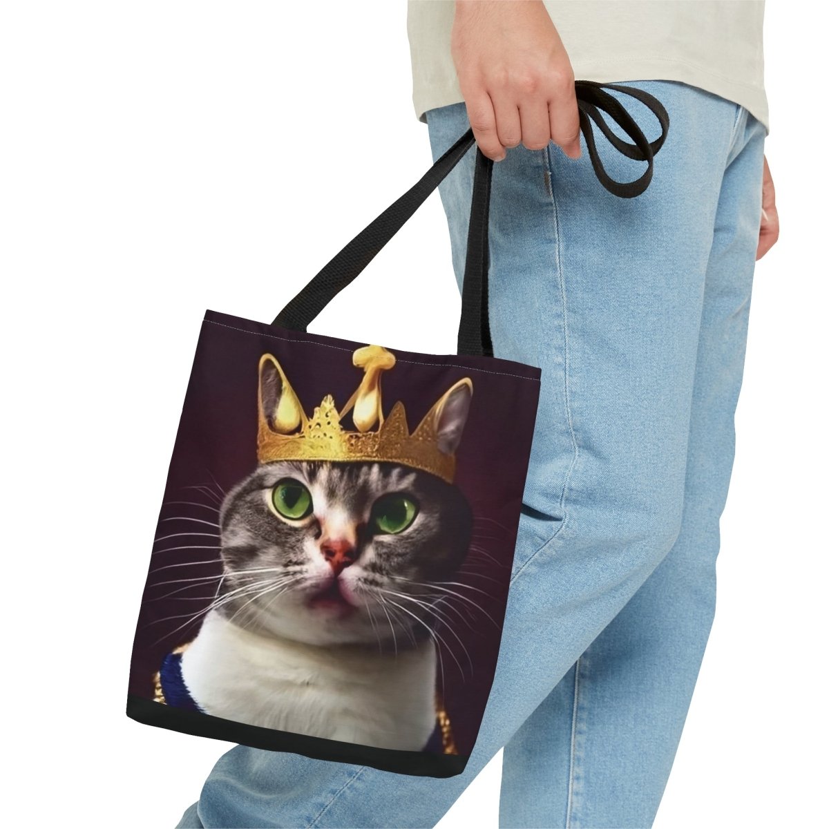 Royal Cat Tote Bag - Style B - DarzyStore