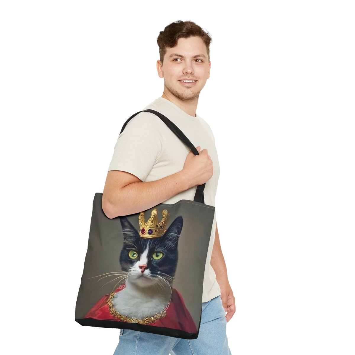 Royal Cat Tote Bag - Style C - DarzyStore