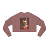 Royal Cat Women's Cropped Sweatshirt - Style A - DarzyStore