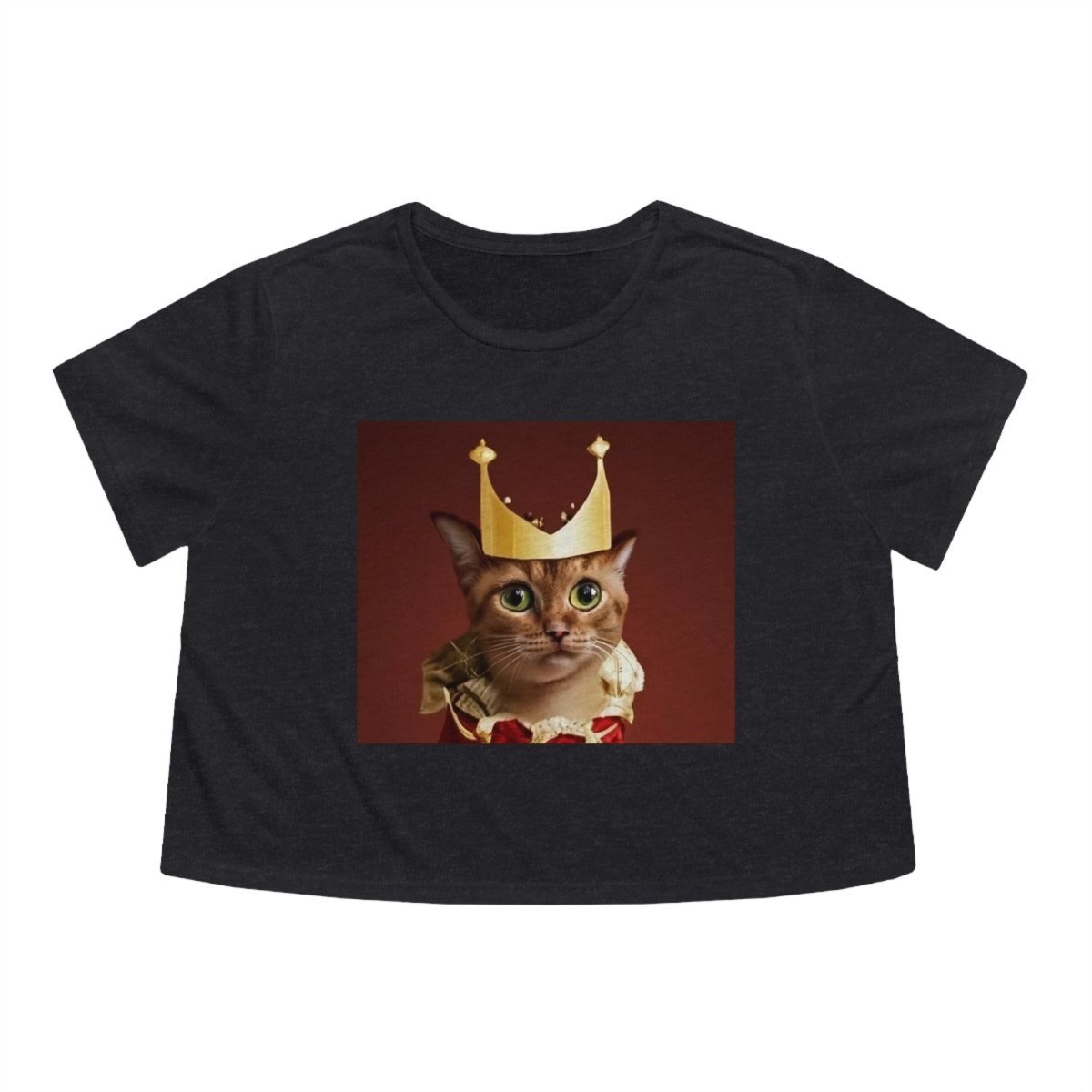 Royal Cat Women's Flowy Cropped Tee - Style A - DarzyStore