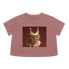 Royal Cat Women's Flowy Cropped Tee - Style A - DarzyStore