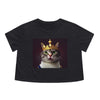 Royal Cat Women's Flowy Cropped Tee - Style B - DarzyStore