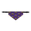 Royal Crown Pet Bandana Collar - Purple - DarzyStore