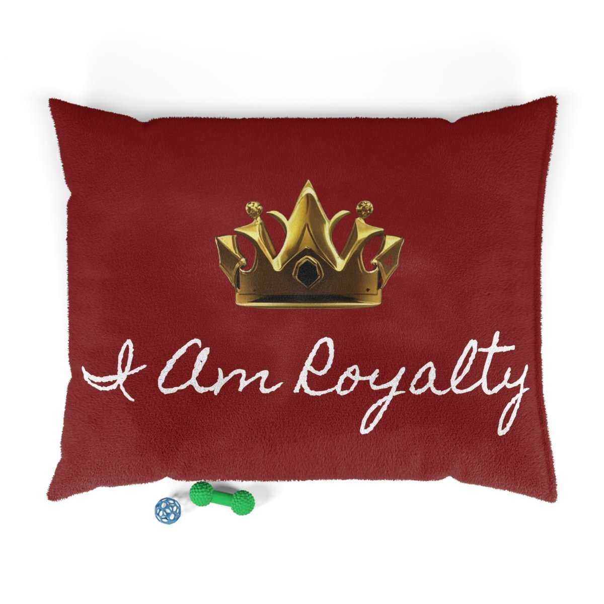 Royal Crown Pet Bed - I Am Royalty (Dark Red) - DarzyStore