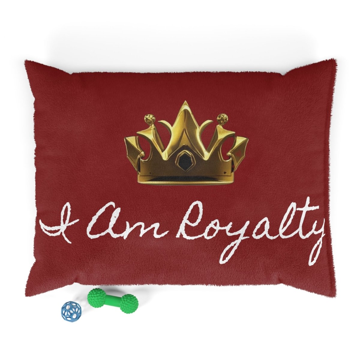 Royal Crown Pet Bed - I Am Royalty (Dark Red) - DarzyStore