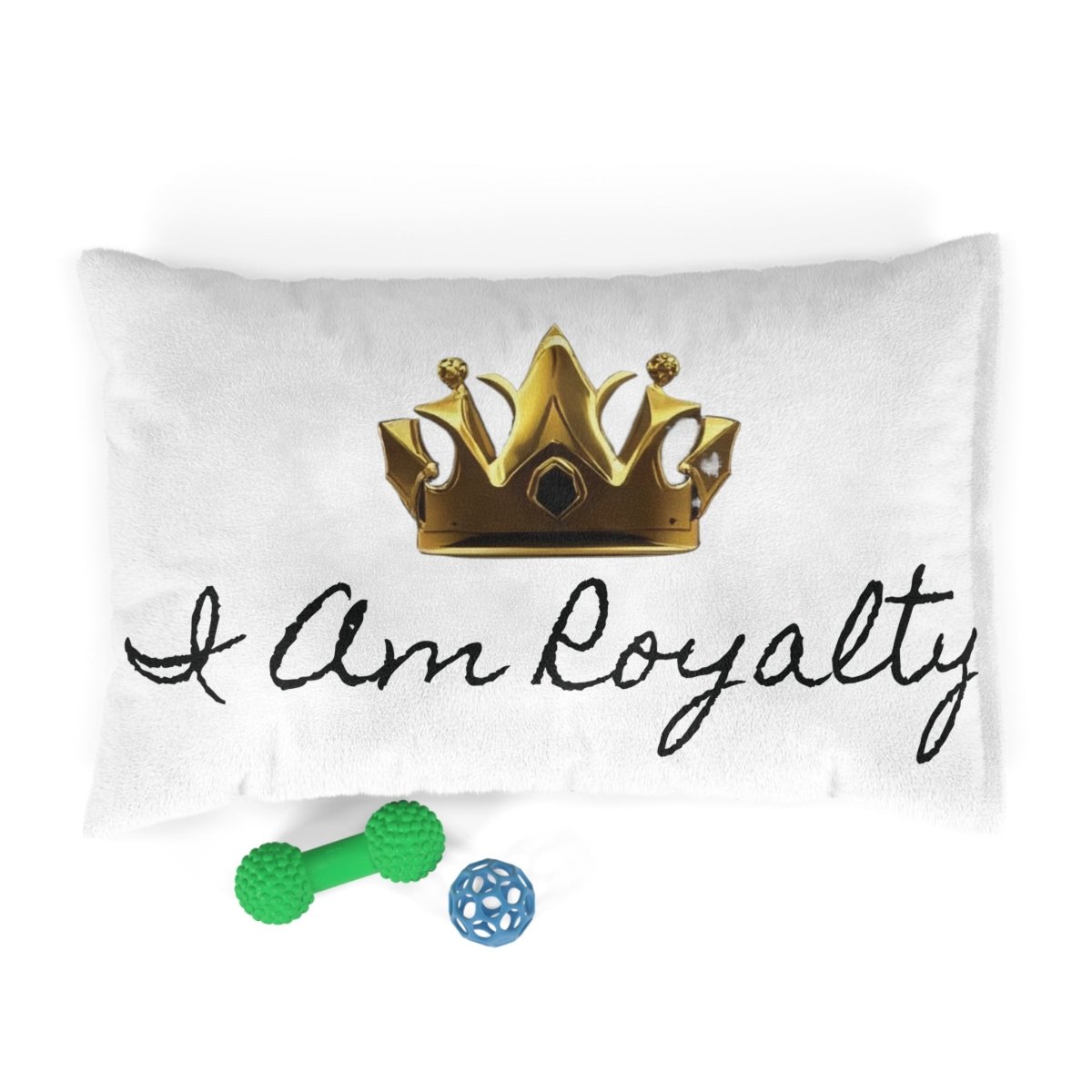 Royal Crown Pet Bed - I Am Royalty (White) - DarzyStore