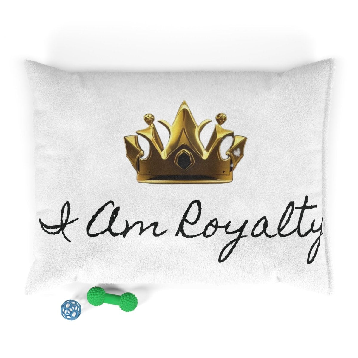 Royal Crown Pet Bed - I Am Royalty (White) - DarzyStore