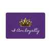 Royal Crown Pet Food Mat (12x18) - I Am Royalty (Purple) - DarzyStore