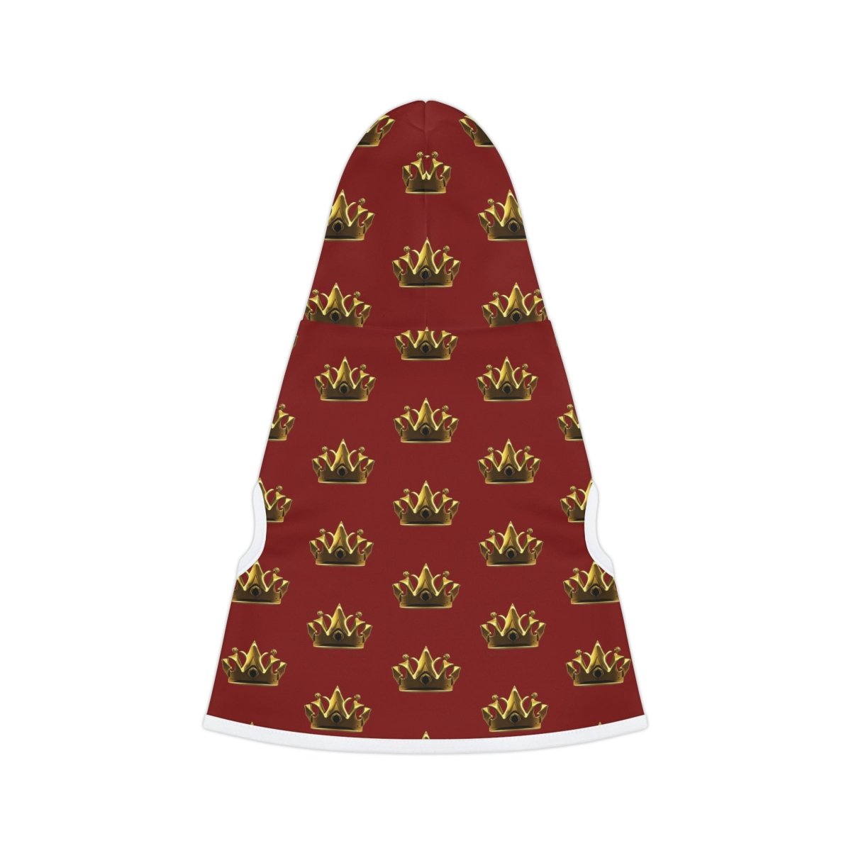 Royal Crown Pet Hoodie - Dark Red - DarzyStore