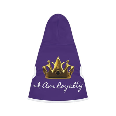 Royal Crown Pet Hoodie - I Am Royalty (Purple) - DarzyStore