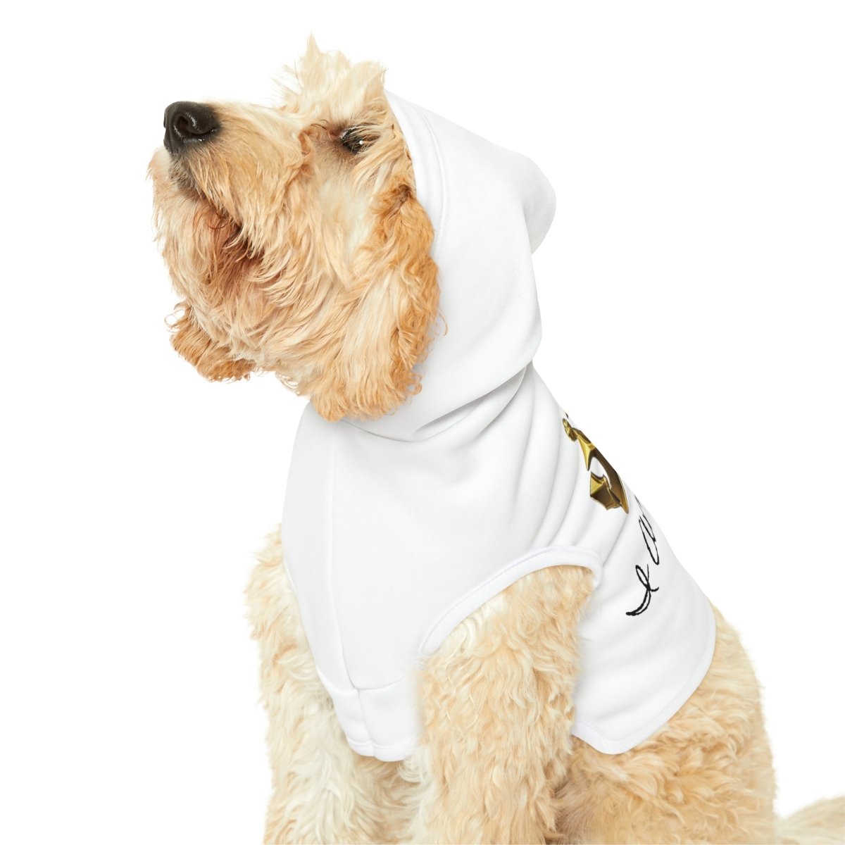 Royal Crown Pet Hoodie - I Am Royalty (White) - DarzyStore