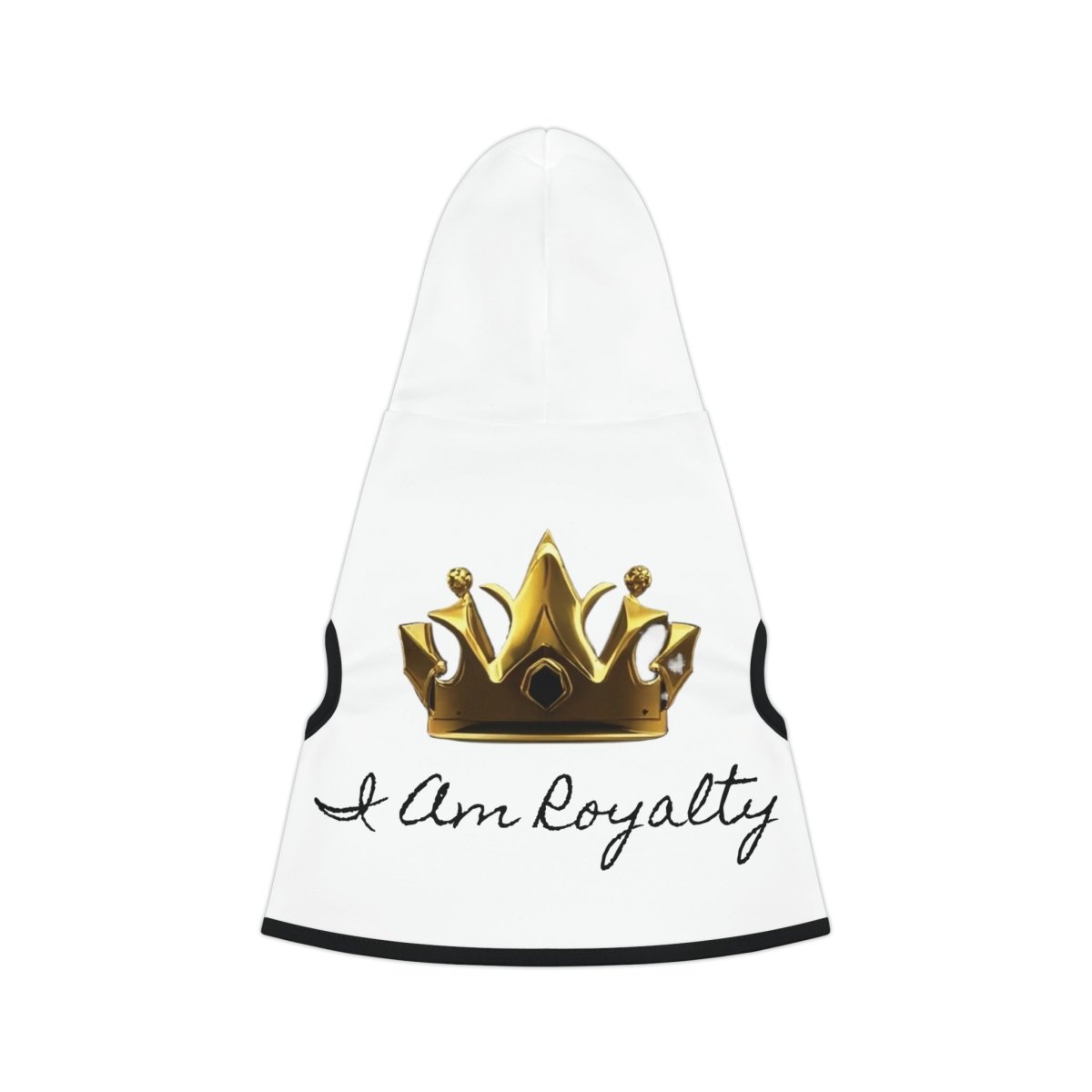 Royal Crown Pet Hoodie - I Am Royalty (White) - DarzyStore