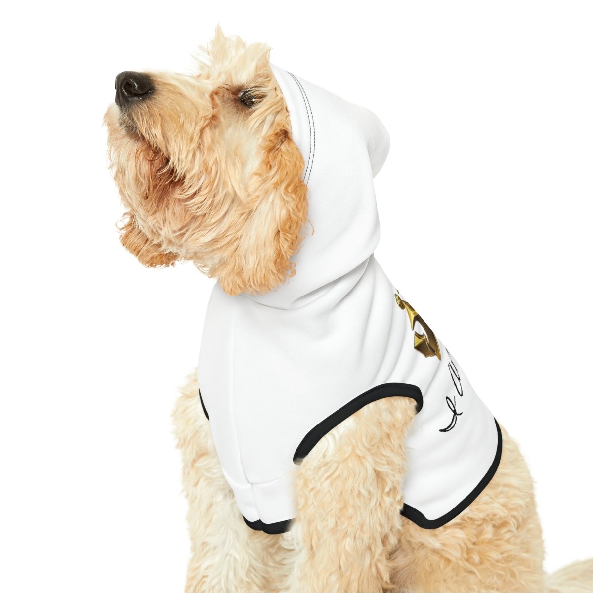 Royal Crown Pet Hoodie - I Am Royalty (White) - DarzyStore