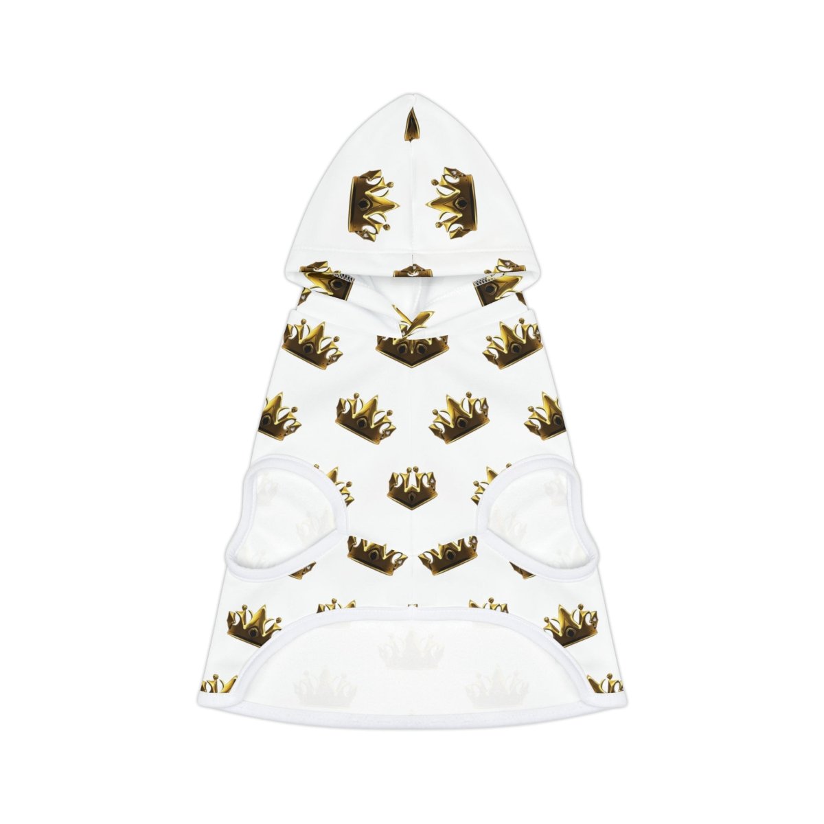 Royal Crown Pet Hoodie - White - DarzyStore