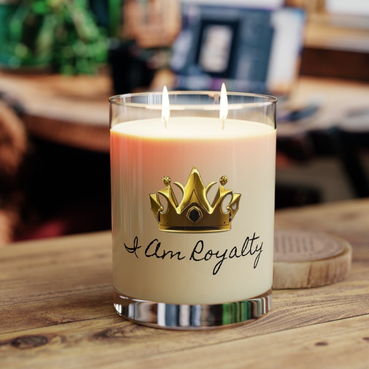 Royal Crown Scented Candle - I Am Royalty (Full Glass, 11oz) - DarzyStore