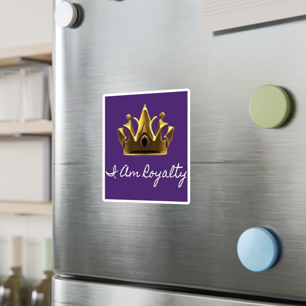 Royal Crown Vinyl Decal - I Am Royalty (Purple) - DarzyStore