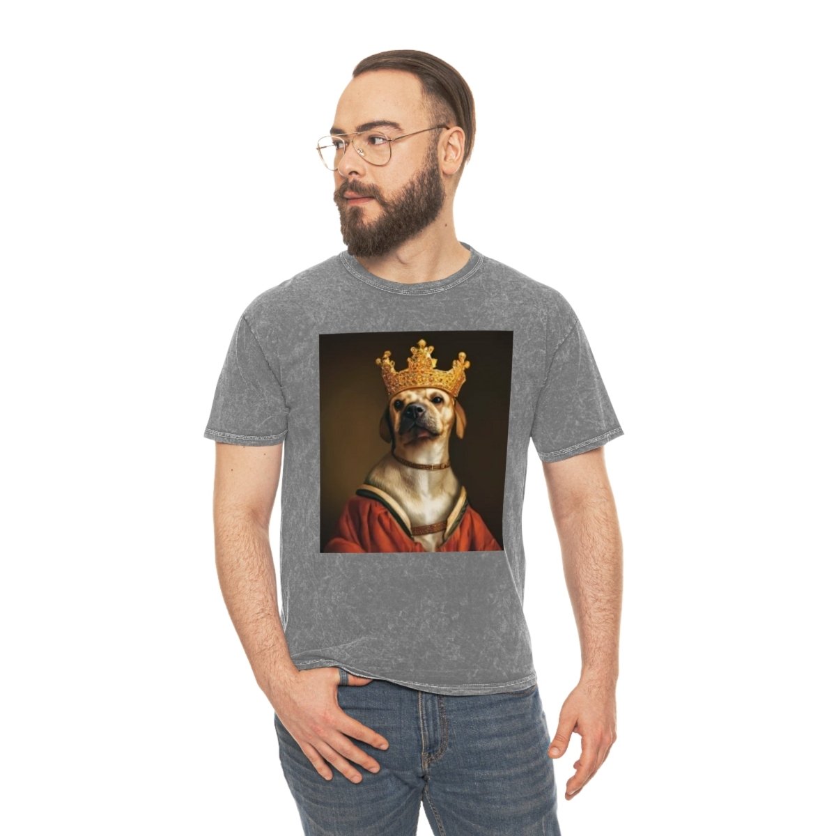 Royal Dog Mineral Wash T-Shirt - Style A - DarzyStore