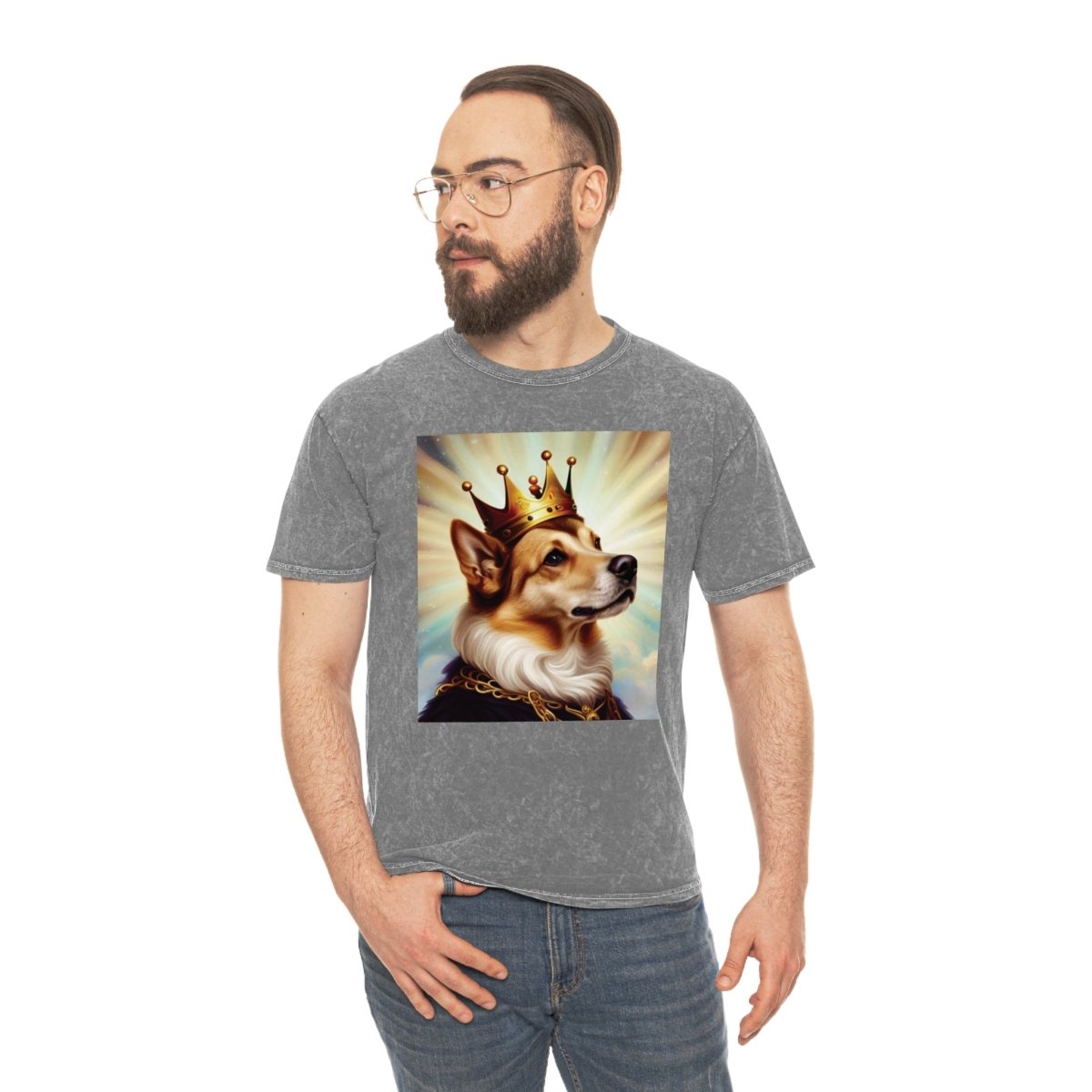 Royal Dog Mineral Wash T-Shirt - Style C - DarzyStore