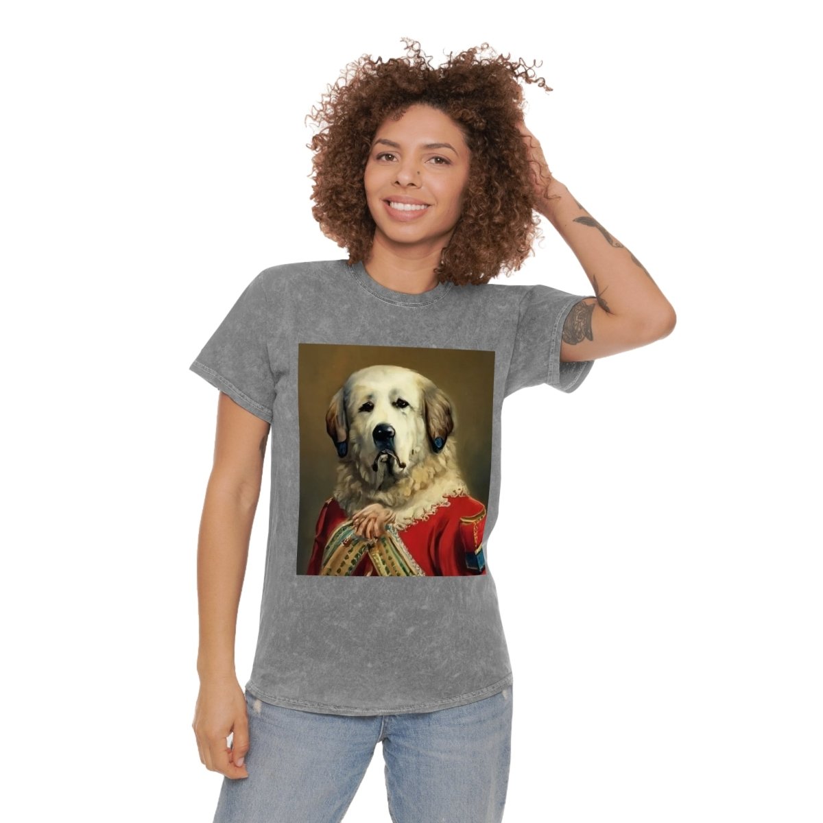 Royal Dog Mineral Wash T-Shirt - Style D - DarzyStore