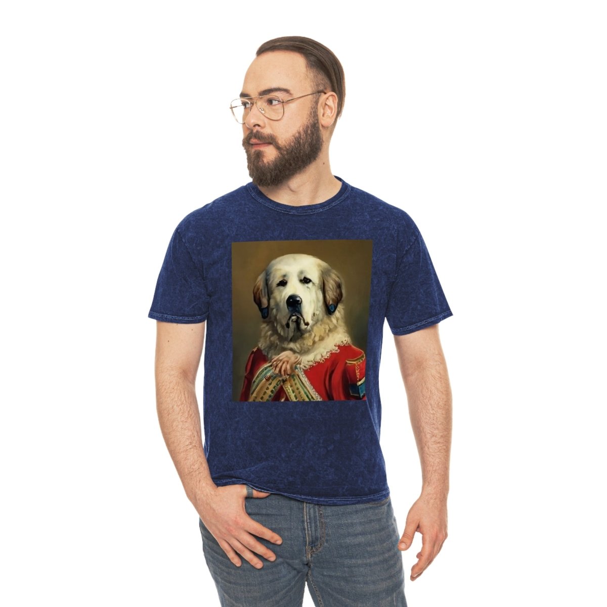 Royal Dog Mineral Wash T-Shirt - Style D - DarzyStore