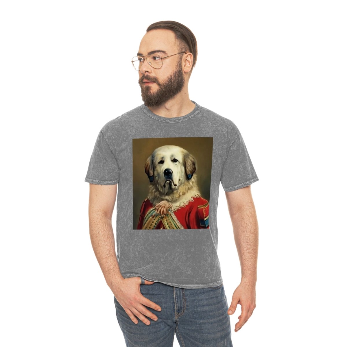 Royal Dog Mineral Wash T-Shirt - Style D - DarzyStore