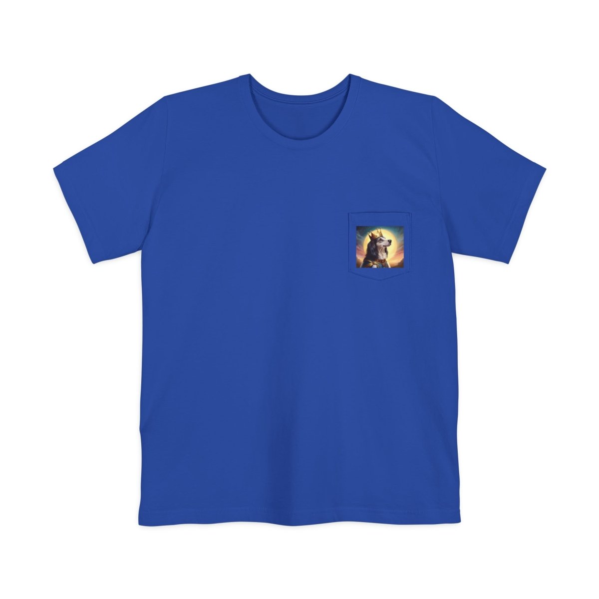 Royal Dog Pocket T-shirt - Style B - DarzyStore