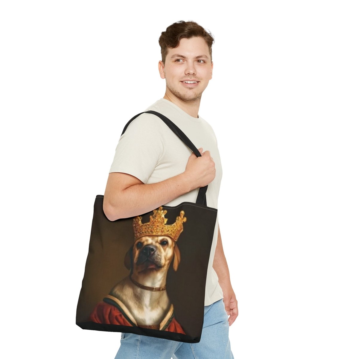Royal Dog Tote Bag - Style A - DarzyStore