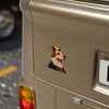 Royal Dog Transparent Outdoor Stickers, Die-Cut - Style C Outlined - DarzyStore