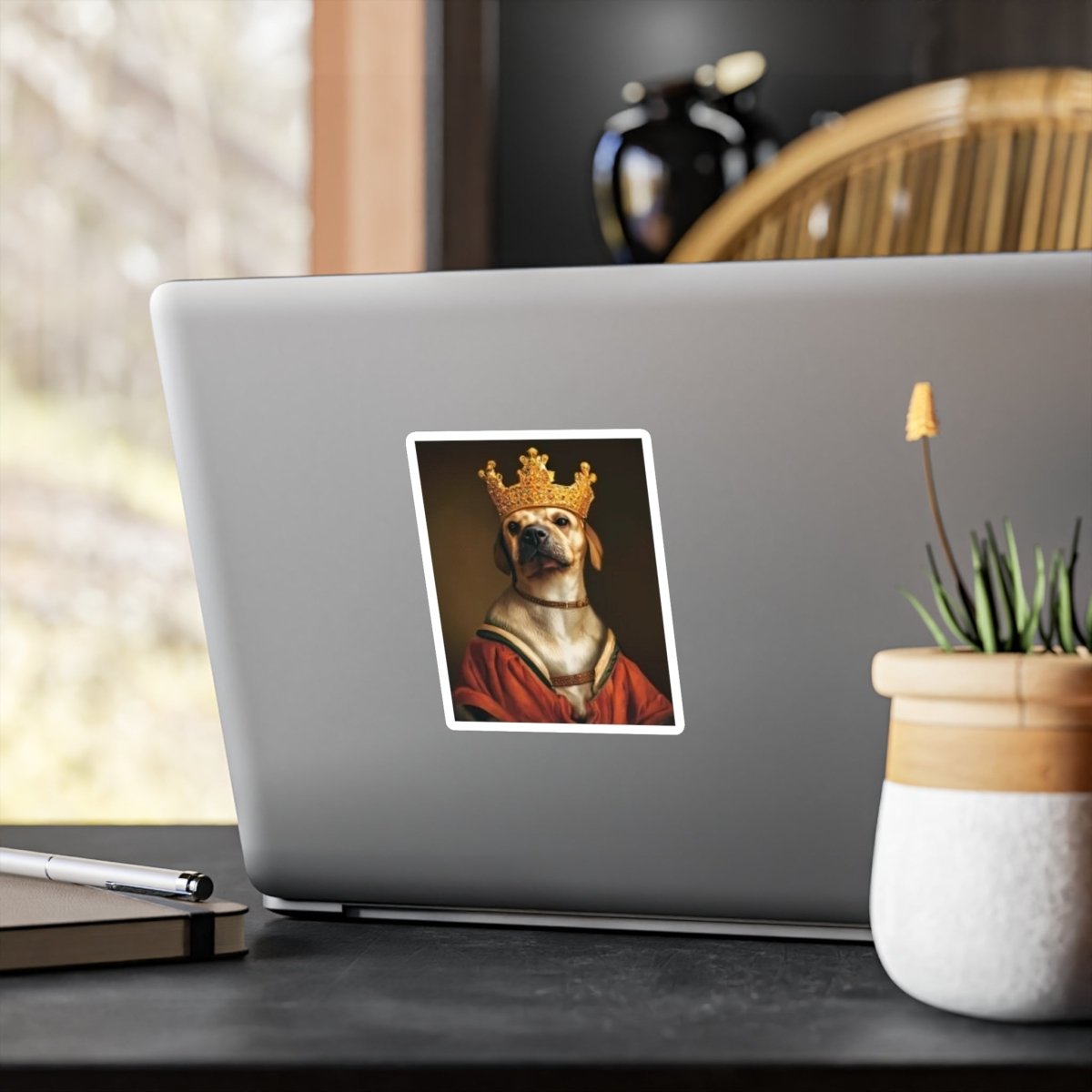 Royal Dog Vinyl Decal - Style A - DarzyStore