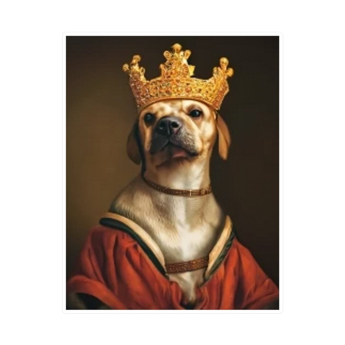 Royal Dog Vinyl Decal - Style A - DarzyStore