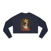 Royal Dog Women's Cropped Sweatshirt - Style A - DarzyStore