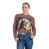Royal Dog Women's Cropped Sweatshirt - Style B - DarzyStore