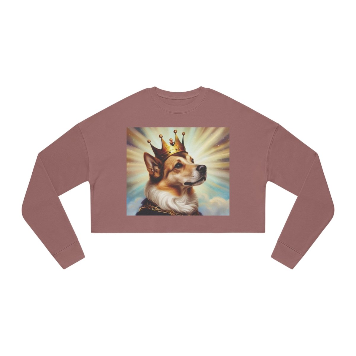 Royal Dog Women's Cropped Sweatshirt - Style C - DarzyStore