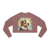 Royal Dog Women's Cropped Sweatshirt - Style C - DarzyStore