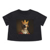 Royal Dog Women's Flowy Cropped Tee - Style A - DarzyStore